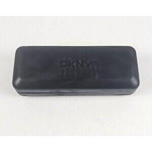 DKNY Black Hard Case Clamshell Eyeglass Glasses Case Unisex To Fit Glasses